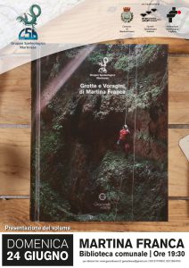 Presentazione libro “Grotte e voragini di Martina Franca”