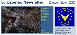 Euro Speleo newsletter Dicembre 2021