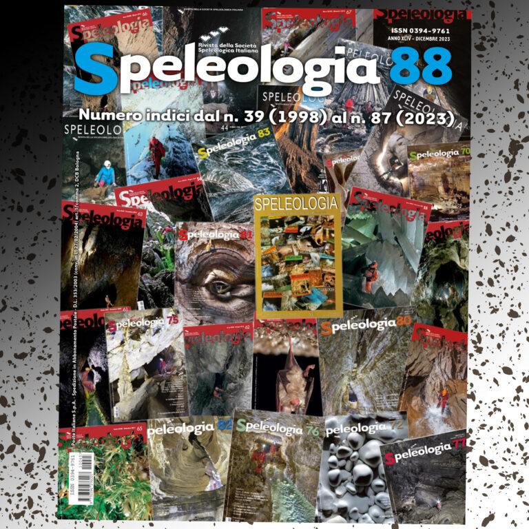 Speleologia n° 88 in distribuzione
