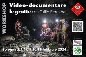 Corso/workshop di video documentaristica in grotta
