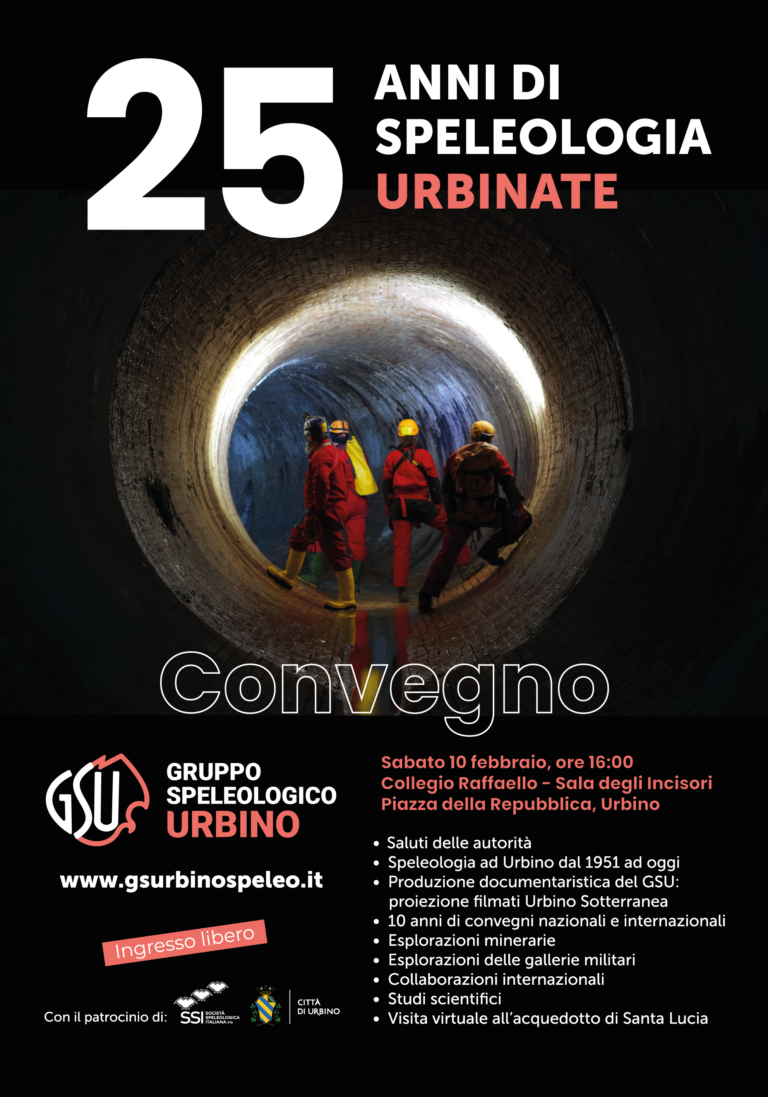 25 anni del Gruppo Speleologico Urbino