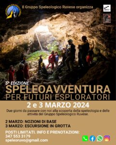 Speleoavventura per futuri speleologi